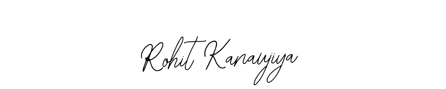 Also You can easily find your signature by using the search form. We will create Rohit Kanaujiya name handwritten signature images for you free of cost using Bearetta-2O07w sign style. Rohit Kanaujiya signature style 12 images and pictures png