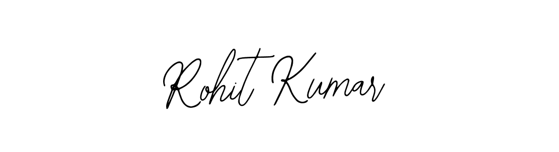 How to make Rohit Kumar name signature. Use Bearetta-2O07w style for creating short signs online. This is the latest handwritten sign. Rohit Kumar signature style 12 images and pictures png