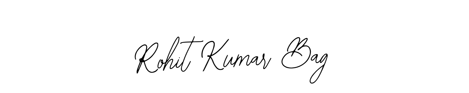 Design your own signature with our free online signature maker. With this signature software, you can create a handwritten (Bearetta-2O07w) signature for name Rohit Kumar Bag. Rohit Kumar Bag signature style 12 images and pictures png