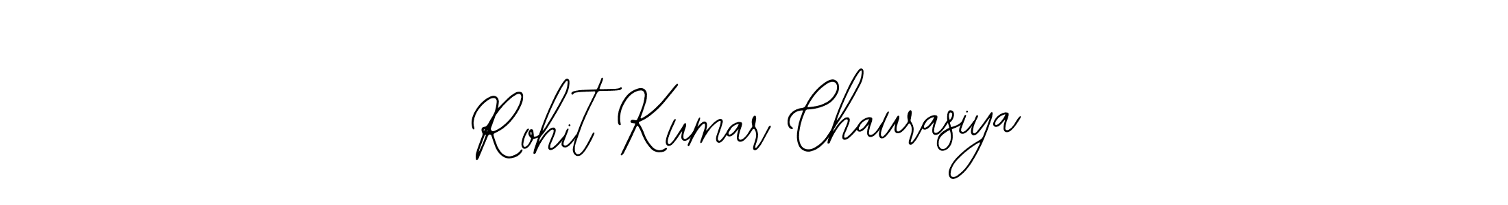 Design your own signature with our free online signature maker. With this signature software, you can create a handwritten (Bearetta-2O07w) signature for name Rohit Kumar Chaurasiya. Rohit Kumar Chaurasiya signature style 12 images and pictures png