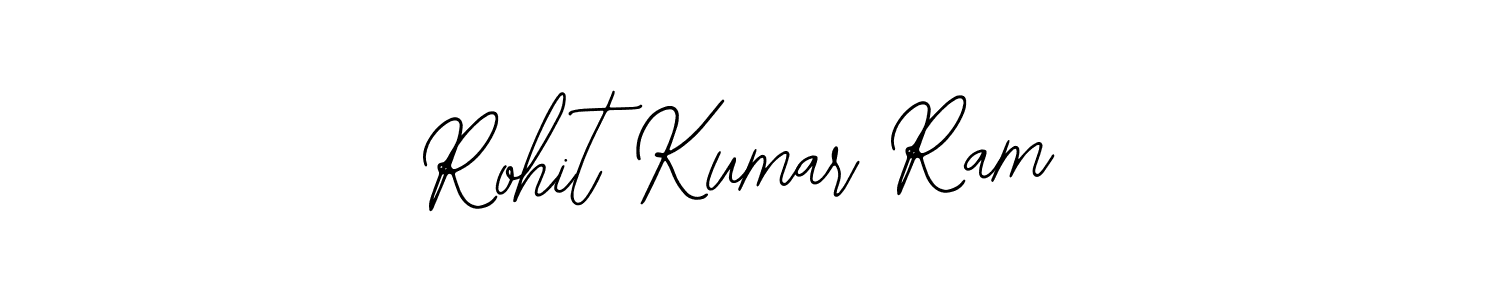 The best way (Bearetta-2O07w) to make a short signature is to pick only two or three words in your name. The name Rohit Kumar Ram include a total of six letters. For converting this name. Rohit Kumar Ram signature style 12 images and pictures png