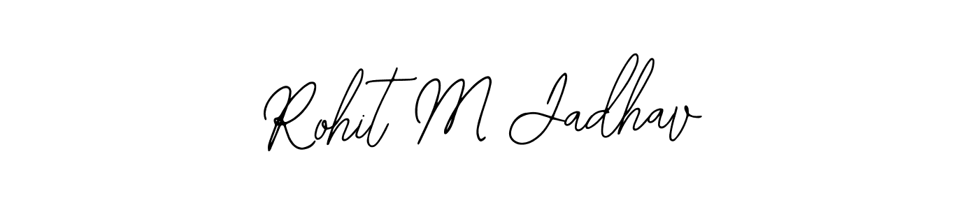 Also You can easily find your signature by using the search form. We will create Rohit M Jadhav name handwritten signature images for you free of cost using Bearetta-2O07w sign style. Rohit M Jadhav signature style 12 images and pictures png