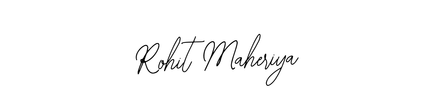 How to Draw Rohit Maheriya signature style? Bearetta-2O07w is a latest design signature styles for name Rohit Maheriya. Rohit Maheriya signature style 12 images and pictures png