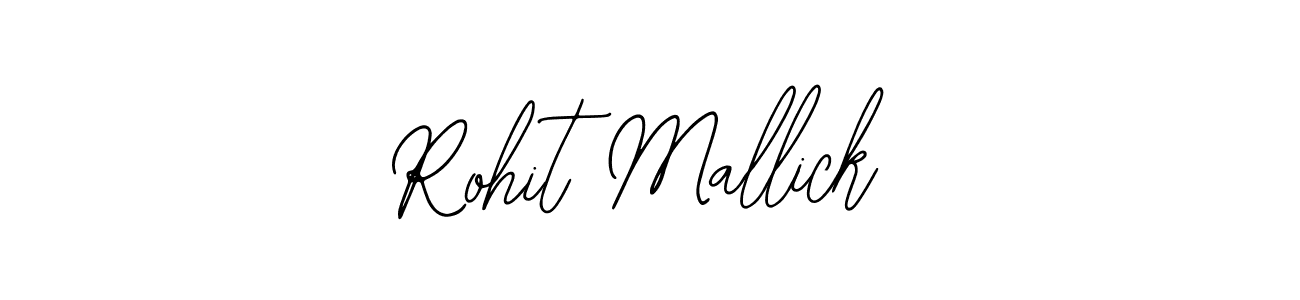 Use a signature maker to create a handwritten signature online. With this signature software, you can design (Bearetta-2O07w) your own signature for name Rohit Mallick. Rohit Mallick signature style 12 images and pictures png