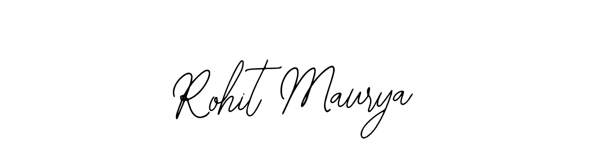 Design your own signature with our free online signature maker. With this signature software, you can create a handwritten (Bearetta-2O07w) signature for name Rohit Maurya. Rohit Maurya signature style 12 images and pictures png