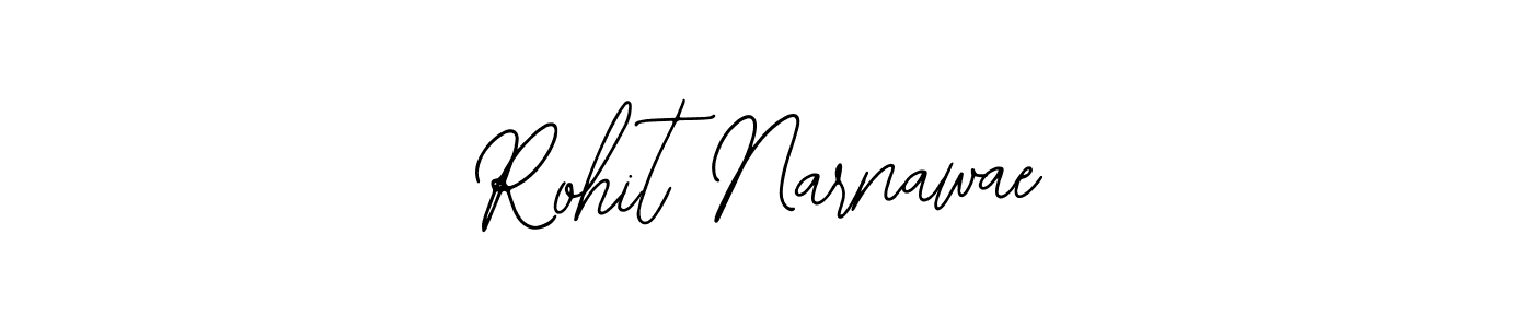 Make a beautiful signature design for name Rohit Narnawae. With this signature (Bearetta-2O07w) style, you can create a handwritten signature for free. Rohit Narnawae signature style 12 images and pictures png