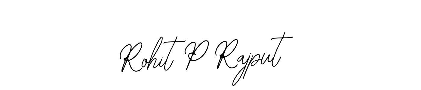 Create a beautiful signature design for name Rohit P Rajput. With this signature (Bearetta-2O07w) fonts, you can make a handwritten signature for free. Rohit P Rajput signature style 12 images and pictures png