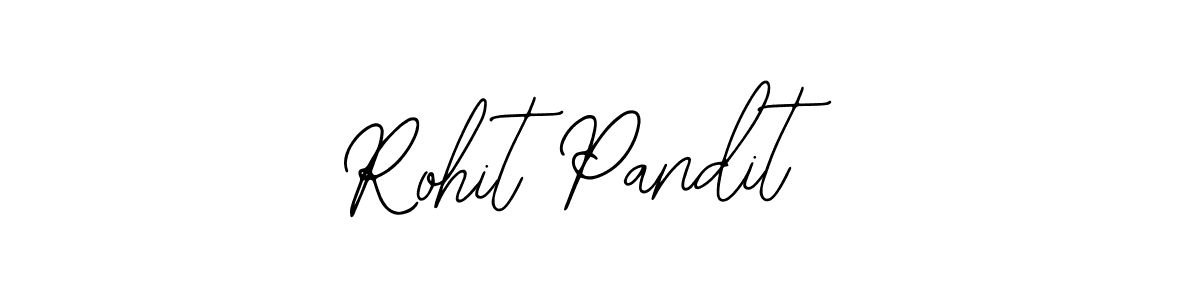 Make a beautiful signature design for name Rohit Pandit. Use this online signature maker to create a handwritten signature for free. Rohit Pandit signature style 12 images and pictures png