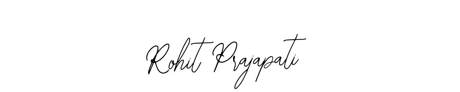 Bearetta-2O07w is a professional signature style that is perfect for those who want to add a touch of class to their signature. It is also a great choice for those who want to make their signature more unique. Get Rohit Prajapati name to fancy signature for free. Rohit Prajapati signature style 12 images and pictures png