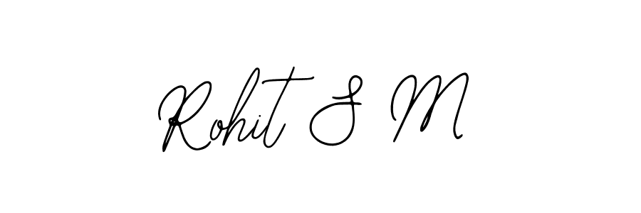 How to Draw Rohit S M signature style? Bearetta-2O07w is a latest design signature styles for name Rohit S M. Rohit S M signature style 12 images and pictures png