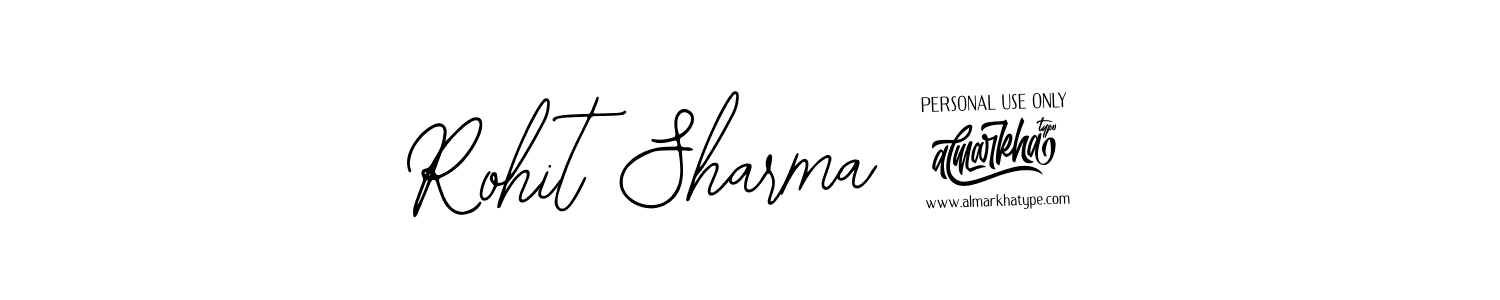 Make a beautiful signature design for name Rohit Sharma 45. With this signature (Bearetta-2O07w) style, you can create a handwritten signature for free. Rohit Sharma 45 signature style 12 images and pictures png