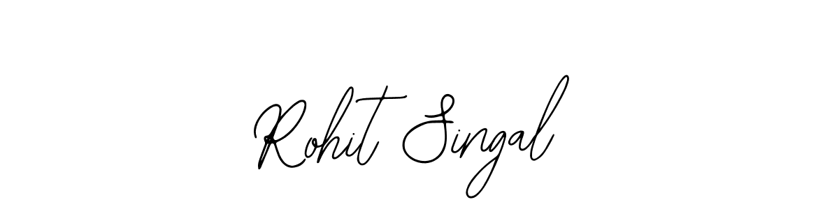 Design your own signature with our free online signature maker. With this signature software, you can create a handwritten (Bearetta-2O07w) signature for name Rohit Singal. Rohit Singal signature style 12 images and pictures png