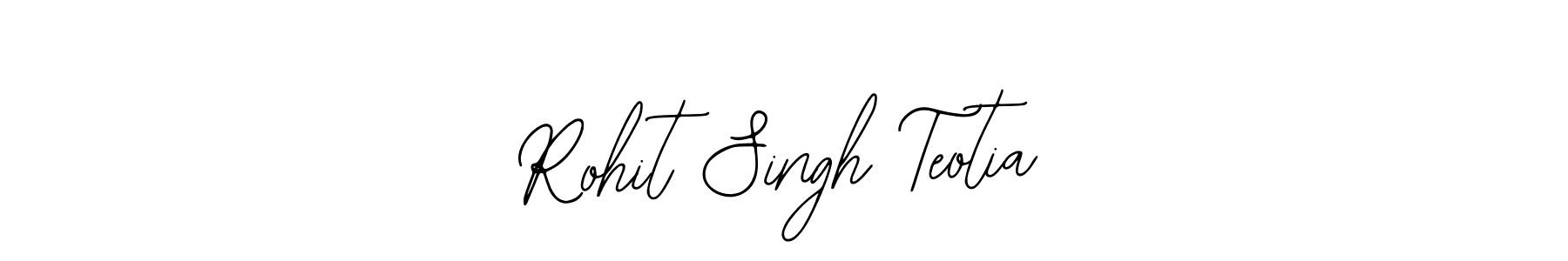 Make a short Rohit Singh Teotia signature style. Manage your documents anywhere anytime using Bearetta-2O07w. Create and add eSignatures, submit forms, share and send files easily. Rohit Singh Teotia signature style 12 images and pictures png