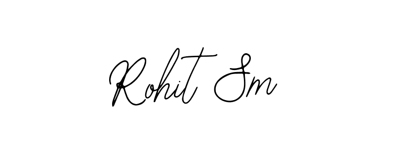 Create a beautiful signature design for name Rohit Sm. With this signature (Bearetta-2O07w) fonts, you can make a handwritten signature for free. Rohit Sm signature style 12 images and pictures png