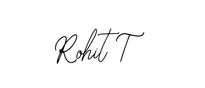 Also we have Rohit T name is the best signature style. Create professional handwritten signature collection using Bearetta-2O07w autograph style. Rohit T signature style 12 images and pictures png