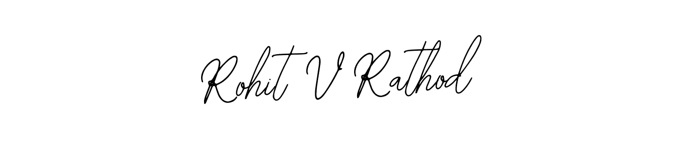 Make a beautiful signature design for name Rohit V Rathod. With this signature (Bearetta-2O07w) style, you can create a handwritten signature for free. Rohit V Rathod signature style 12 images and pictures png