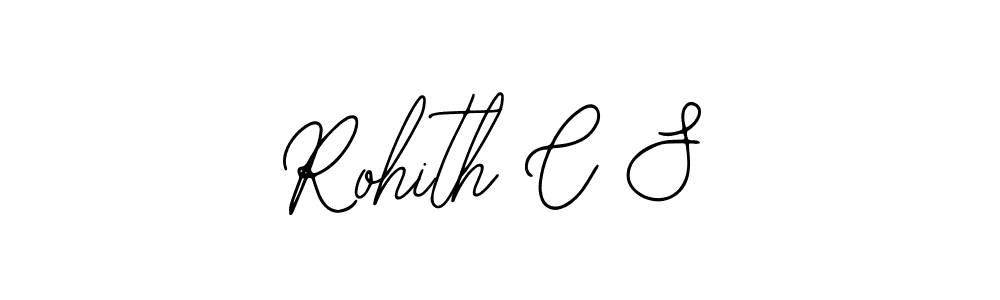 How to make Rohith C S signature? Bearetta-2O07w is a professional autograph style. Create handwritten signature for Rohith C S name. Rohith C S signature style 12 images and pictures png