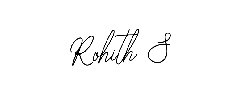 Design your own signature with our free online signature maker. With this signature software, you can create a handwritten (Bearetta-2O07w) signature for name Rohith S. Rohith S signature style 12 images and pictures png