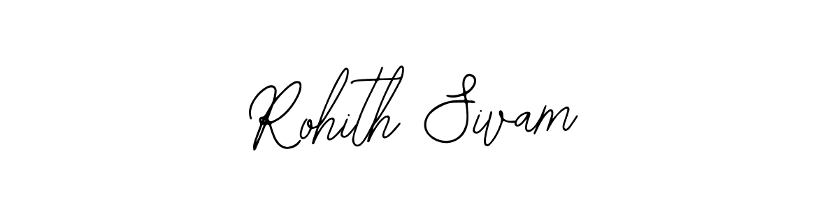 The best way (Bearetta-2O07w) to make a short signature is to pick only two or three words in your name. The name Rohith Sivam include a total of six letters. For converting this name. Rohith Sivam signature style 12 images and pictures png