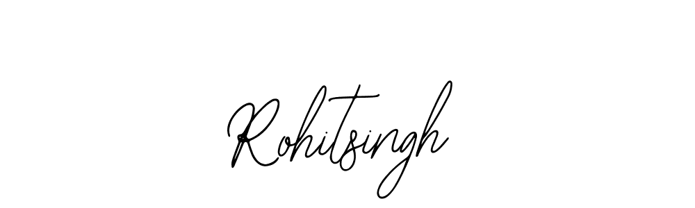 Make a beautiful signature design for name Rohitsingh. With this signature (Bearetta-2O07w) style, you can create a handwritten signature for free. Rohitsingh signature style 12 images and pictures png