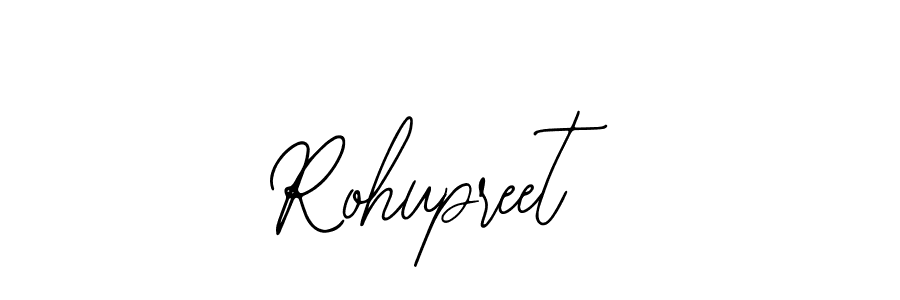 Also You can easily find your signature by using the search form. We will create Rohupreet name handwritten signature images for you free of cost using Bearetta-2O07w sign style. Rohupreet signature style 12 images and pictures png