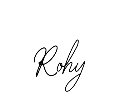 How to make Rohy signature? Bearetta-2O07w is a professional autograph style. Create handwritten signature for Rohy name. Rohy signature style 12 images and pictures png