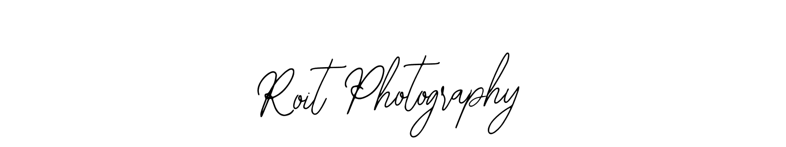 Use a signature maker to create a handwritten signature online. With this signature software, you can design (Bearetta-2O07w) your own signature for name Roit Photography. Roit Photography signature style 12 images and pictures png