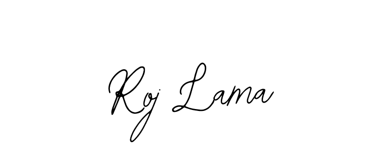 How to make Roj Lama signature? Bearetta-2O07w is a professional autograph style. Create handwritten signature for Roj Lama name. Roj Lama signature style 12 images and pictures png