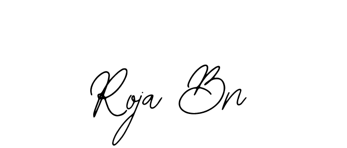 Create a beautiful signature design for name Roja Bn. With this signature (Bearetta-2O07w) fonts, you can make a handwritten signature for free. Roja Bn signature style 12 images and pictures png