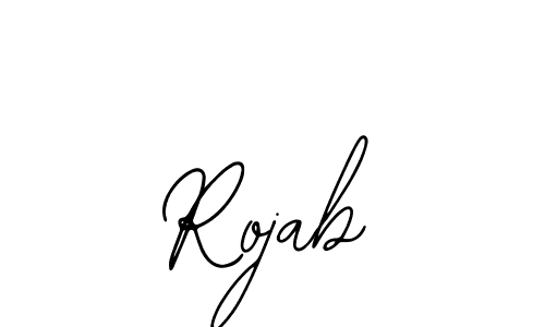 Make a beautiful signature design for name Rojab. Use this online signature maker to create a handwritten signature for free. Rojab signature style 12 images and pictures png