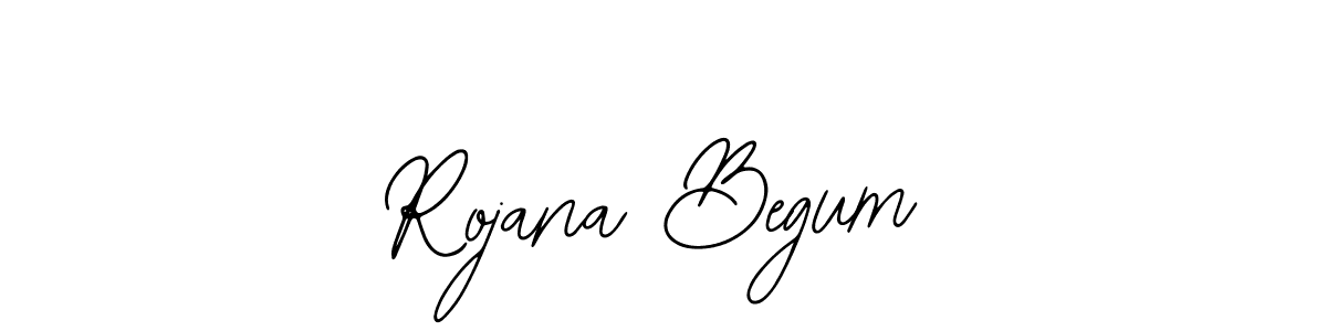 Make a beautiful signature design for name Rojana Begum. Use this online signature maker to create a handwritten signature for free. Rojana Begum signature style 12 images and pictures png