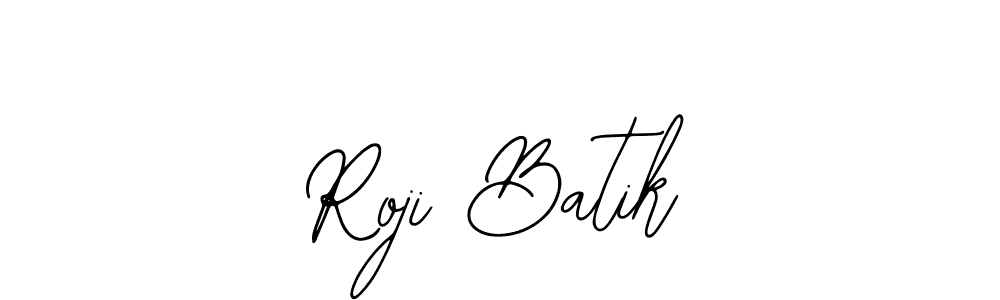 Make a beautiful signature design for name Roji Batik. With this signature (Bearetta-2O07w) style, you can create a handwritten signature for free. Roji Batik signature style 12 images and pictures png