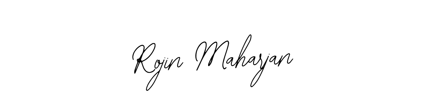 Similarly Bearetta-2O07w is the best handwritten signature design. Signature creator online .You can use it as an online autograph creator for name Rojin Maharjan. Rojin Maharjan signature style 12 images and pictures png