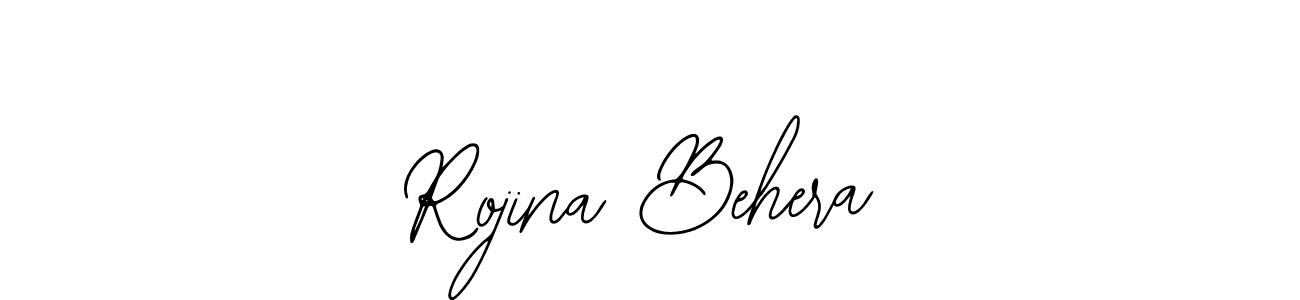 Rojina Behera stylish signature style. Best Handwritten Sign (Bearetta-2O07w) for my name. Handwritten Signature Collection Ideas for my name Rojina Behera. Rojina Behera signature style 12 images and pictures png