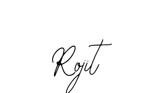 How to make Rojit signature? Bearetta-2O07w is a professional autograph style. Create handwritten signature for Rojit name. Rojit signature style 12 images and pictures png