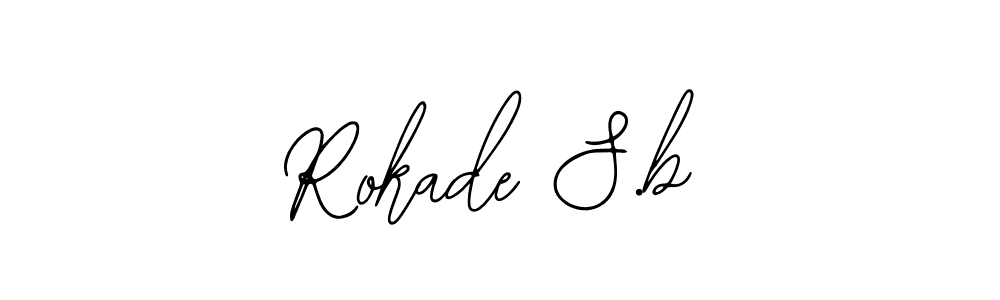 How to Draw Rokade S.b signature style? Bearetta-2O07w is a latest design signature styles for name Rokade S.b. Rokade S.b signature style 12 images and pictures png