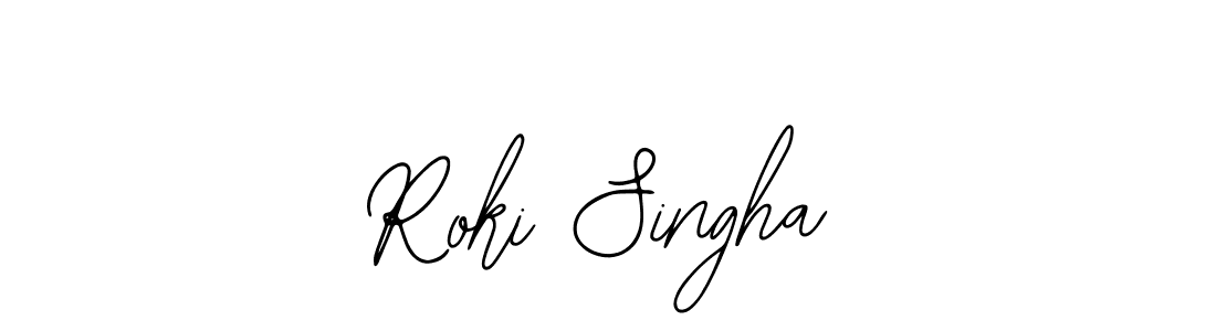 Design your own signature with our free online signature maker. With this signature software, you can create a handwritten (Bearetta-2O07w) signature for name Roki Singha. Roki Singha signature style 12 images and pictures png