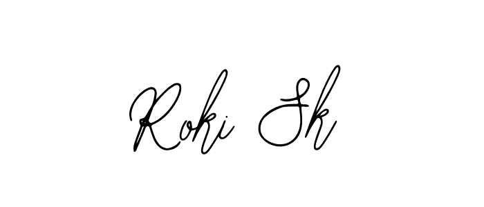 You can use this online signature creator to create a handwritten signature for the name Roki Sk. This is the best online autograph maker. Roki Sk signature style 12 images and pictures png