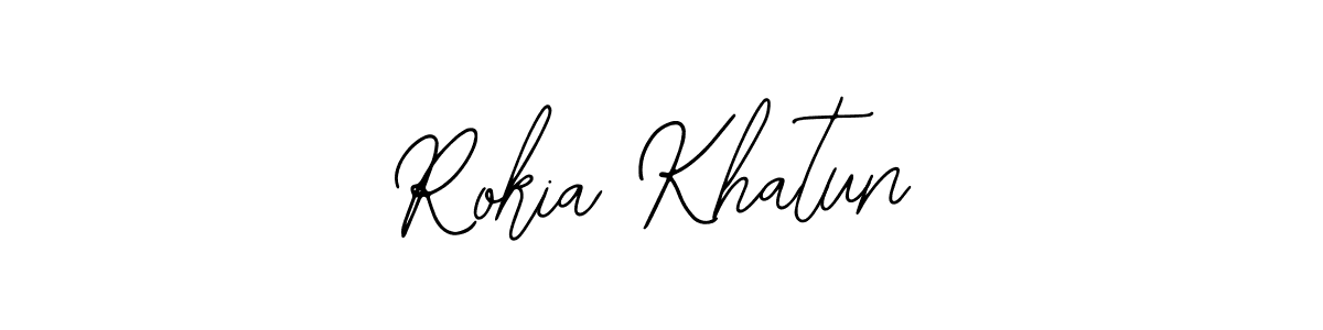 Rokia Khatun stylish signature style. Best Handwritten Sign (Bearetta-2O07w) for my name. Handwritten Signature Collection Ideas for my name Rokia Khatun. Rokia Khatun signature style 12 images and pictures png