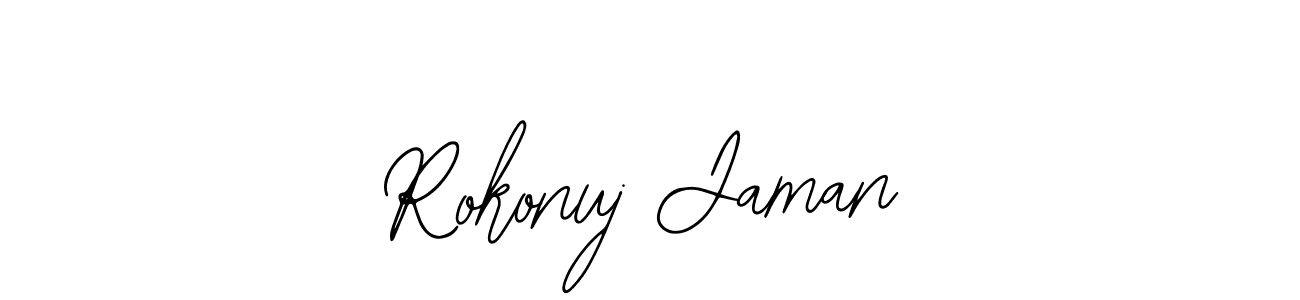 This is the best signature style for the Rokonuj Jaman name. Also you like these signature font (Bearetta-2O07w). Mix name signature. Rokonuj Jaman signature style 12 images and pictures png
