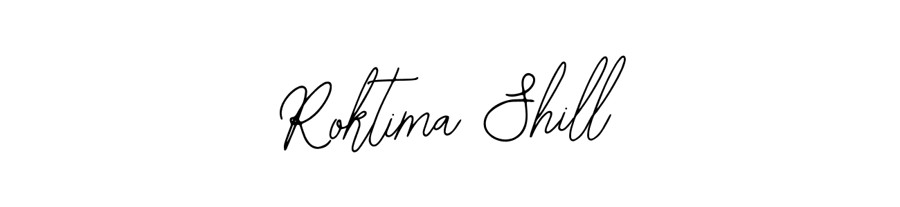 Best and Professional Signature Style for Roktima Shill. Bearetta-2O07w Best Signature Style Collection. Roktima Shill signature style 12 images and pictures png