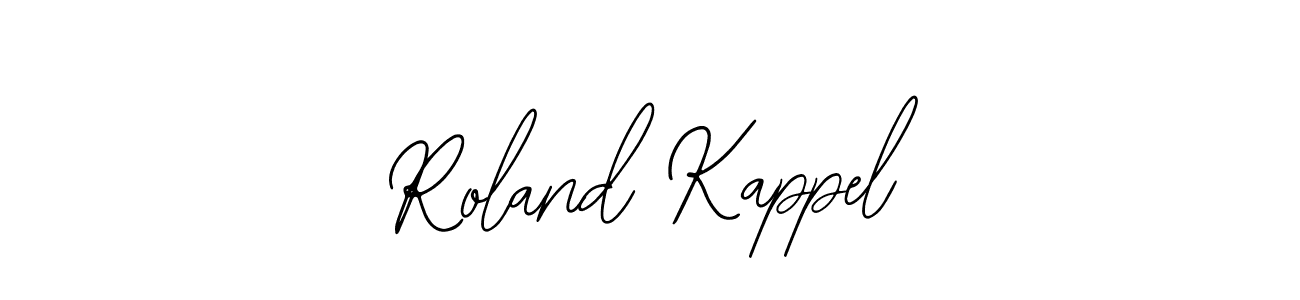 Similarly Bearetta-2O07w is the best handwritten signature design. Signature creator online .You can use it as an online autograph creator for name Roland Kappel. Roland Kappel signature style 12 images and pictures png