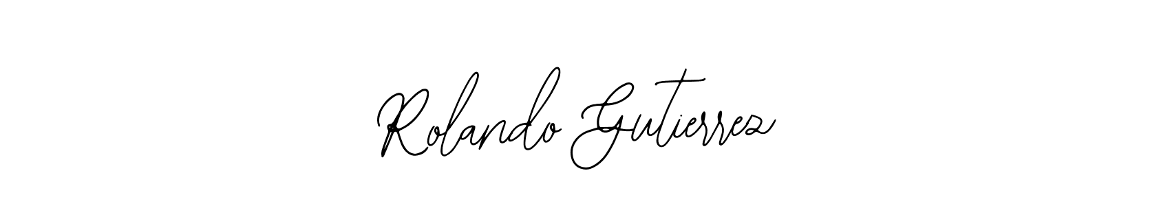 Create a beautiful signature design for name Rolando Gutierrez. With this signature (Bearetta-2O07w) fonts, you can make a handwritten signature for free. Rolando Gutierrez signature style 12 images and pictures png