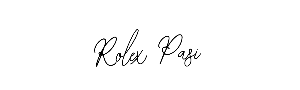 How to Draw Rolex Pasi signature style? Bearetta-2O07w is a latest design signature styles for name Rolex Pasi. Rolex Pasi signature style 12 images and pictures png