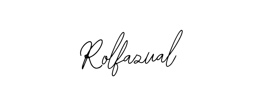 Similarly Bearetta-2O07w is the best handwritten signature design. Signature creator online .You can use it as an online autograph creator for name Rolfazual. Rolfazual signature style 12 images and pictures png