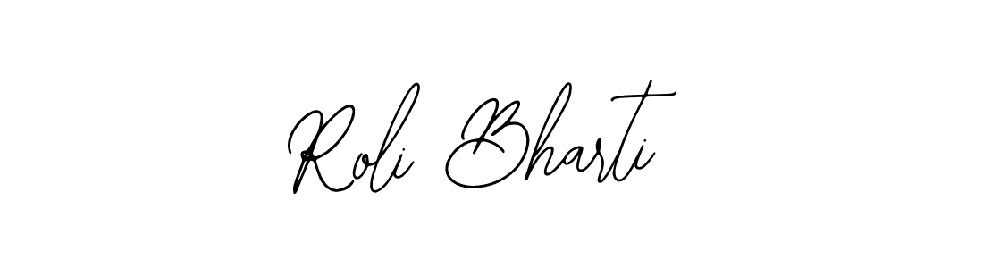 Use a signature maker to create a handwritten signature online. With this signature software, you can design (Bearetta-2O07w) your own signature for name Roli Bharti. Roli Bharti signature style 12 images and pictures png