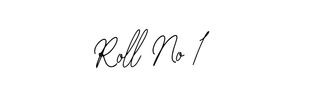 Design your own signature with our free online signature maker. With this signature software, you can create a handwritten (Bearetta-2O07w) signature for name Roll No 15. Roll No 15 signature style 12 images and pictures png