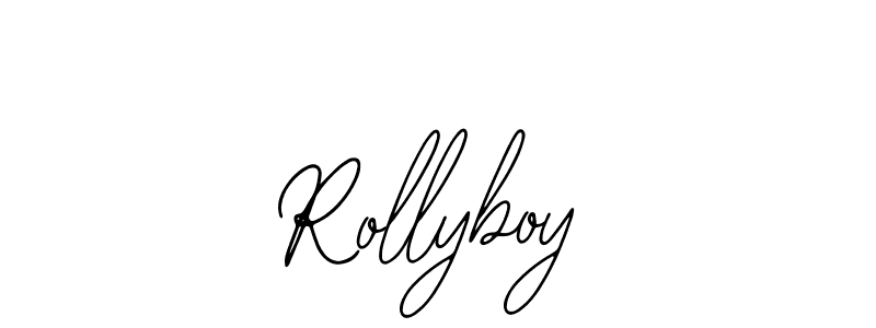 Make a beautiful signature design for name Rollyboy. With this signature (Bearetta-2O07w) style, you can create a handwritten signature for free. Rollyboy signature style 12 images and pictures png