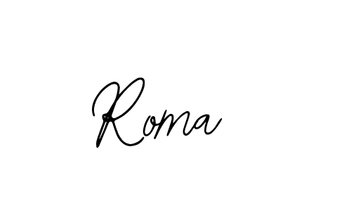 Make a beautiful signature design for name Roma . With this signature (Bearetta-2O07w) style, you can create a handwritten signature for free. Roma  signature style 12 images and pictures png