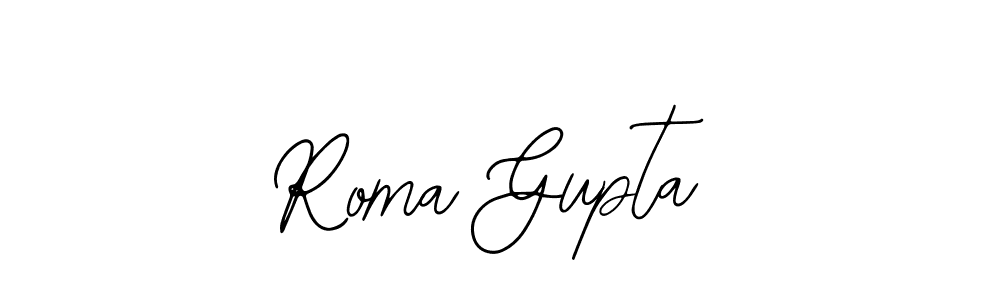 Make a beautiful signature design for name Roma Gupta. Use this online signature maker to create a handwritten signature for free. Roma Gupta signature style 12 images and pictures png